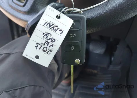 2013 Volkswagen Jetta 2.0L S из США, поврежденный, VIN 3VW2K7AJ2DM369459